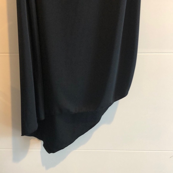Black one shoulder cocktail dress - Picture 3 of 3